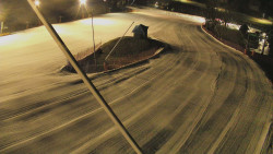 Spodní část sjezdovky skiareálu Karolinka