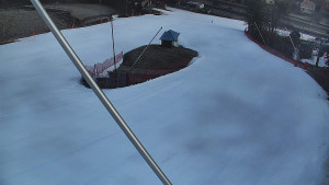 Skiareál Karolinka - Spodní část sjezdovky skiareálu Karolinka - 4.3.2026 v 07:45 Skiareál Karolinka - Spodní část sjezdovky skiareálu Karolinka - 4.3.2026 v 07:45