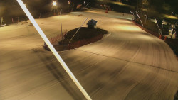 Spodní část sjezdovky skiareálu Karolinka