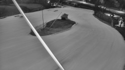 Spodní část sjezdovky skiareálu Karolinka