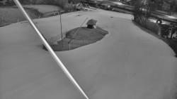 Spodní část sjezdovky skiareálu Karolinka