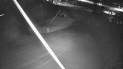 Spodní část sjezdovky skiareálu Karolinka