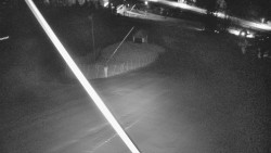 Spodní část sjezdovky skiareálu Karolinka