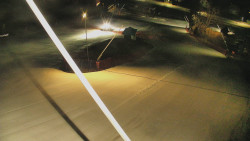 Spodní část sjezdovky skiareálu Karolinka