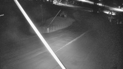 Spodní část sjezdovky skiareálu Karolinka