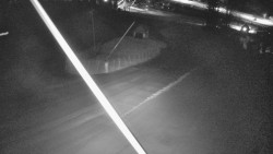 Spodní část sjezdovky skiareálu Karolinka