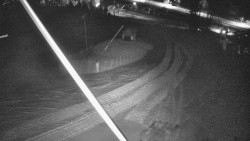 Spodní část sjezdovky skiareálu Karolinka