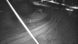 Spodní část sjezdovky skiareálu Karolinka