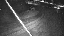 Spodní část sjezdovky skiareálu Karolinka