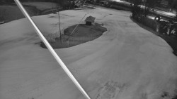 Spodní část sjezdovky skiareálu Karolinka