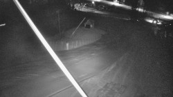 Spodní část sjezdovky skiareálu Karolinka