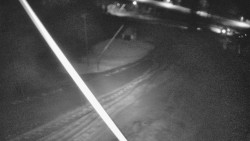 Spodní část sjezdovky skiareálu Karolinka