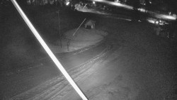 Spodní část sjezdovky skiareálu Karolinka