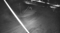 Spodní část sjezdovky skiareálu Karolinka