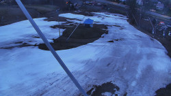 Spodní část sjezdovky skiareálu Karolinka