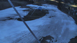 Spodní část sjezdovky skiareálu Karolinka