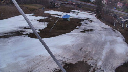 Spodní část sjezdovky skiareálu Karolinka