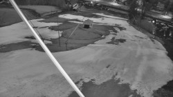 Spodní část sjezdovky skiareálu Karolinka