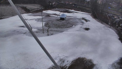 Spodní část sjezdovky skiareálu Karolinka