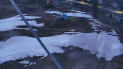 Spodní část sjezdovky skiareálu Karolinka