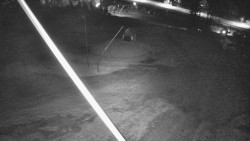 Spodní část sjezdovky skiareálu Karolinka