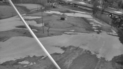 Spodní část sjezdovky skiareálu Karolinka