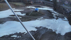 Spodní část sjezdovky skiareálu Karolinka