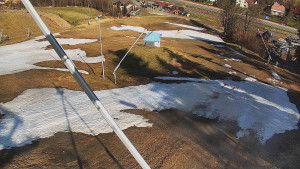 Skiareál Karolinka - Spodní část sjezdovky skiareálu Karolinka - 5.4.2026 v 09:45 Skiareál Karolinka - Spodní část sjezdovky skiareálu Karolinka - 5.4.2026 v 09:45
