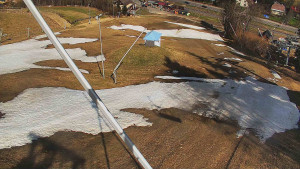 Skiareál Karolinka - Spodní část sjezdovky skiareálu Karolinka - 5.4.2026 v 10:15 Skiareál Karolinka - Spodní část sjezdovky skiareálu Karolinka - 5.4.2026 v 10:15