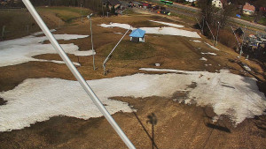 Skiareál Karolinka - Spodní část sjezdovky skiareálu Karolinka - 5.4.2026 v 11:16 Skiareál Karolinka - Spodní část sjezdovky skiareálu Karolinka - 5.4.2026 v 11:16