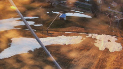 Spodní část sjezdovky skiareálu Karolinka