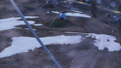 Spodní část sjezdovky skiareálu Karolinka