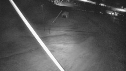 Spodní část sjezdovky skiareálu Karolinka