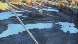 Spodní část sjezdovky skiareálu Karolinka