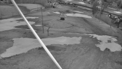 Spodní část sjezdovky skiareálu Karolinka