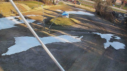 Spodní část sjezdovky skiareálu Karolinka