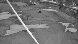 Spodní část sjezdovky skiareálu Karolinka