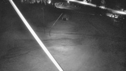 Spodní část sjezdovky skiareálu Karolinka