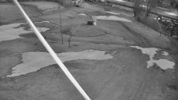 Spodní část sjezdovky skiareálu Karolinka