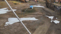 Spodní část sjezdovky skiareálu Karolinka