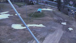 Spodní část sjezdovky skiareálu Karolinka