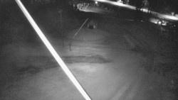 Spodní část sjezdovky skiareálu Karolinka