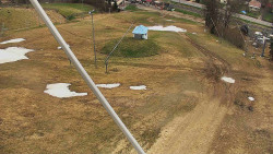 Spodní část sjezdovky skiareálu Karolinka