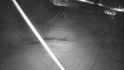 Spodní část sjezdovky skiareálu Karolinka