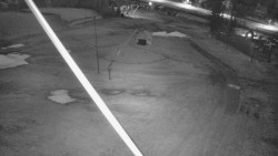 Spodní část sjezdovky skiareálu Karolinka