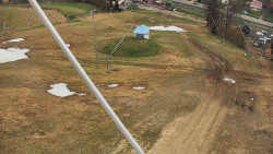 Spodní část sjezdovky skiareálu Karolinka