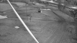 Spodní část sjezdovky skiareálu Karolinka