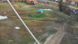 Spodní část sjezdovky skiareálu Karolinka