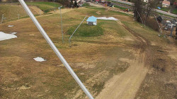 Spodní část sjezdovky skiareálu Karolinka