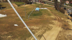 Spodní část sjezdovky skiareálu Karolinka